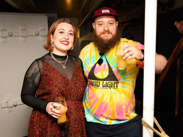 Pictured is: Liz McCarthy and Tom Stone
Picture: Keith Woodland (170721-55)