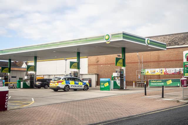 The BP petrol station in Cosham
Picture: Habibur Rahman