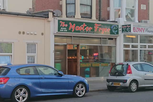 Kem Ebsim, the owner of Master Fryer, in London Road, North End, said the uncertainty over how often costs will go up is a major worry. Picture: Freddie Webb.