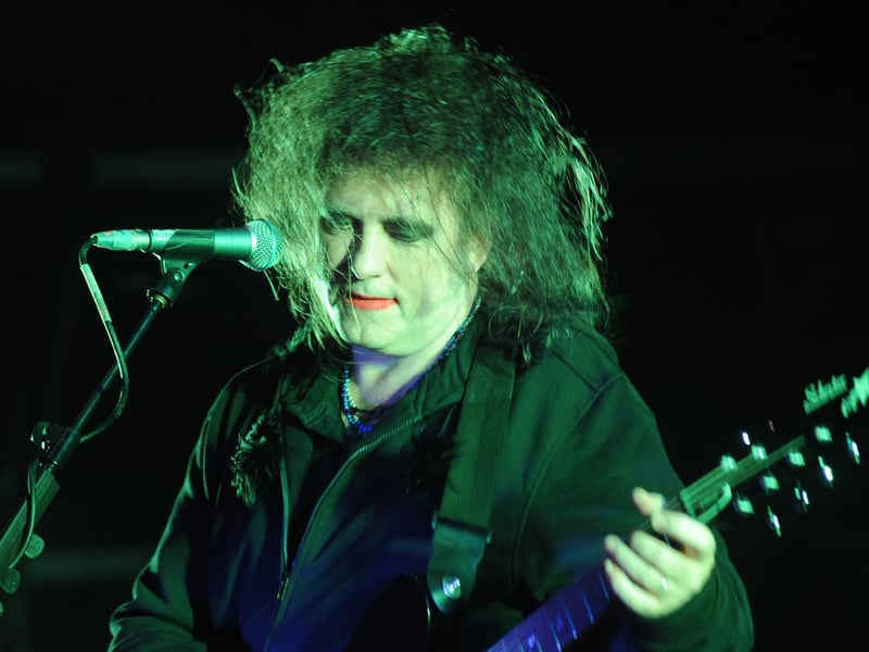 Robert Smith from The Cure