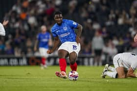 Christian Saydee scored both of Pompey's goals in 2-2 draw with Middlesbrough 