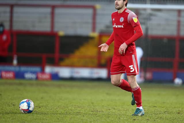 Accrington's Mark Hughes