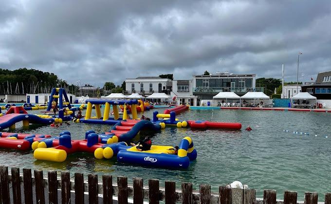 The Lymington Open Air Sea Water Baths is a lifeguarded open air lido in Bath Rd, Lymington SO41 3SE. Built in 1833, it is the oldest lido in the United Kingdom, and at 110 metres long by 50 metres wide it is also one of the largest in area.
