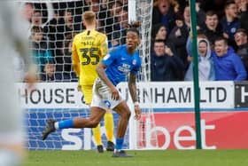 Ivan Toney tormented Pompey. Picture: Simon Davies
