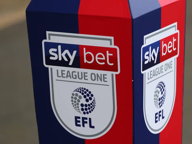 The  League One logo. Picture: Catherine Ivill/Getty Images
