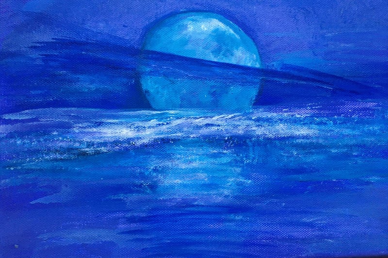 Blue Moon by Irene Strange