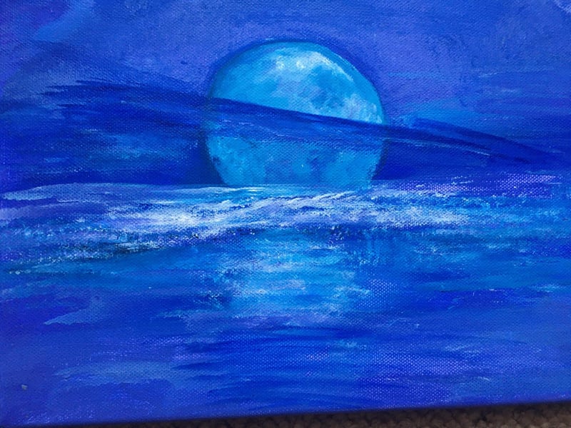 Blue Moon by Irene Strange