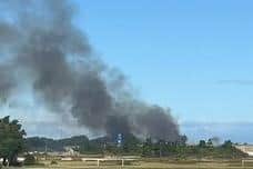 The scene of the fire: Lara Kells