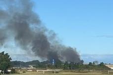 The scene of the fire: Lara Kells
