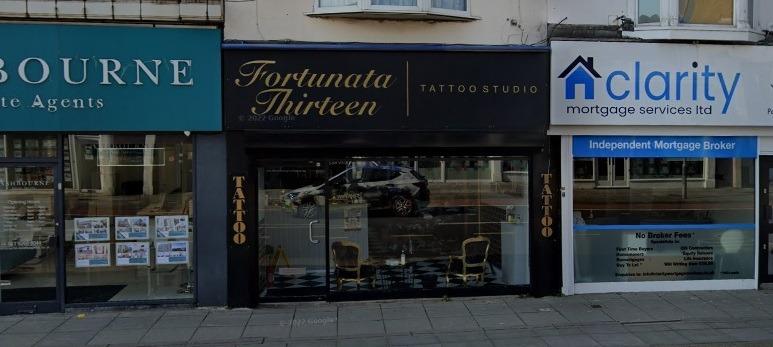 Fortunata Thirteen, London Road, has a rating of 4.9 on Google with 31 reviews.