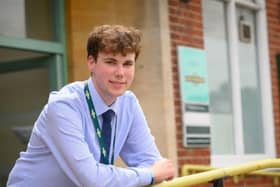 George Browning, 22, of Portsmouth, is Southern Rail's youngest train driver and is months away from achieving his dream job. Picture: Southern Rail/peteralvey.com