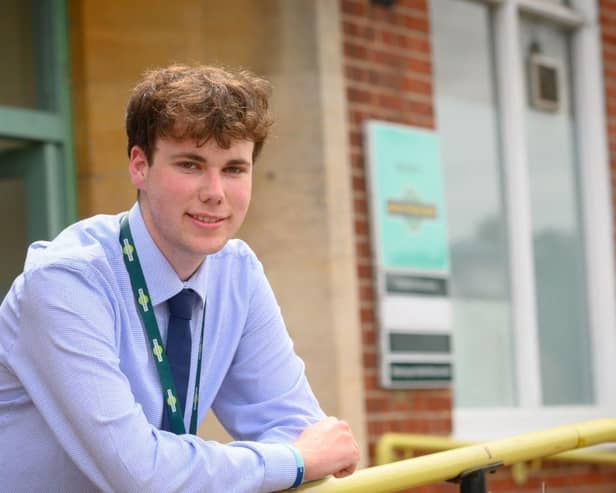 George Browning, 22, of Portsmouth, is Southern Rail's youngest train driver and is months away from achieving his dream job. Picture: Southern Rail/peteralvey.com