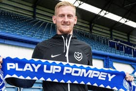 Keeper Ryan Schofield is Pompey's 12 signing of the summer