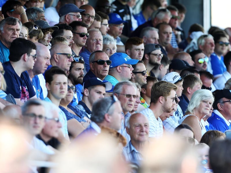 Hawks v Pompey in 2017.