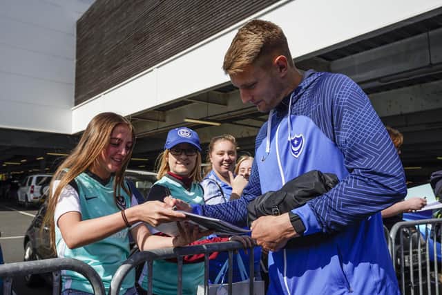 Joe Pigott scored a hat-trick as Pompey beat a Chelsea XI 4-2 in a behind-closed-doors friendly on Friday