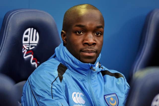 Former Pompey midfielder Lassana Diarra 