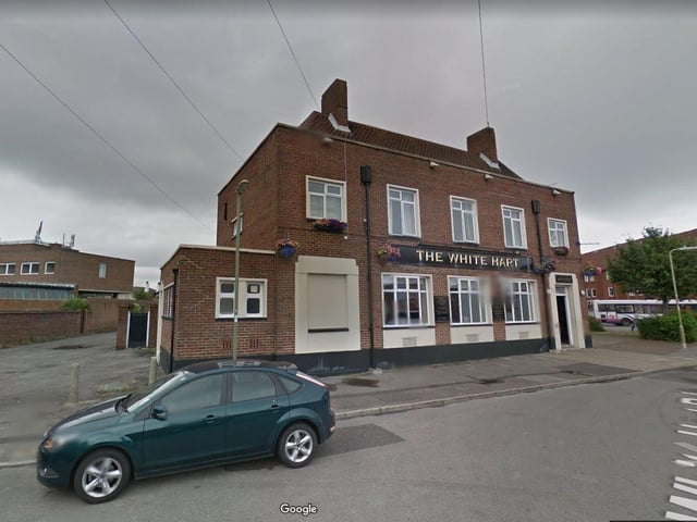 The White Hart in Stoke Road, Gosport, is a Greene King pub. Picture from Google Maps