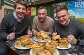 From left, David George, Gary Cawte and Matt Beacham. Picture: Habibur Rahman