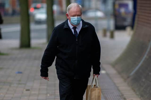 Former choirmaster Mark Burgess, 66, of St Chad's Avenue, Hilsea, is on trial at Portsmouth Crown Court accused of 52 child sex offences