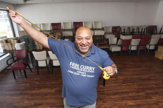 Sonny Ahmed at India Quay. Picture: Habibur Rahman