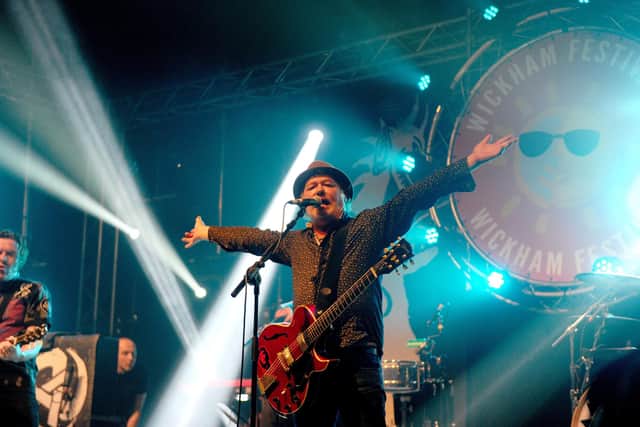The Levellers at Wickham Festival 2022. Picture: Sarah Standing (060822-8109)