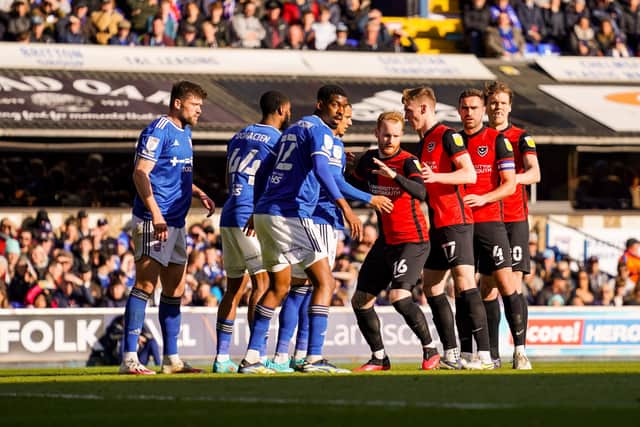 Pompey fans on social media have been reacting to the Blues' goalless draw at Ipswich.
