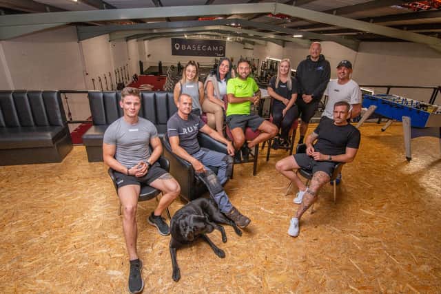 After serious flooding, the community at Basecamp gym in Hilsea came together to work an 18 hour shift to get the gym tidied up

Pictured: The Basecamp community members at Basecamp, Hilsea on 28 July 2021

Picture: Habibur Rahman