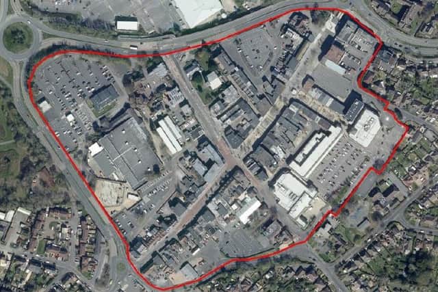 Waterlooville vacant shop scheme zone