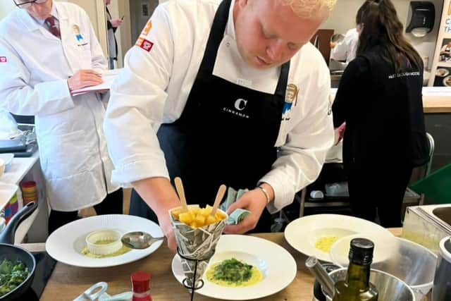 Wellington Vale's Head Chef, Samuel Sewell is crowned Care Chef of the Year