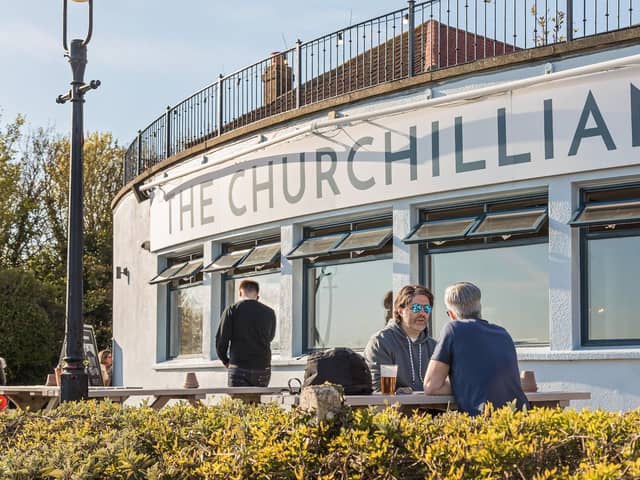 The Churchillian has been taken over. Picture: Mike Cooter