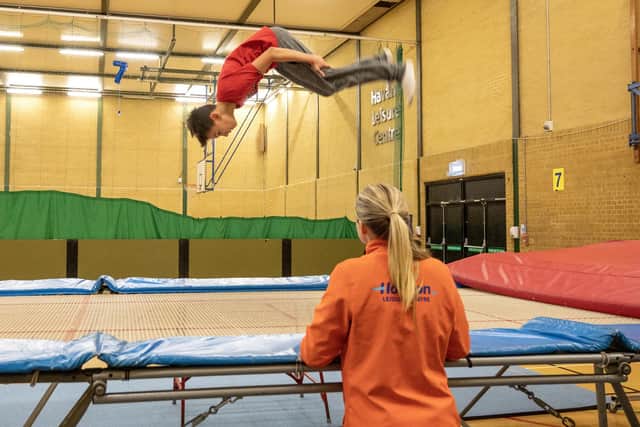 Enjoy trampolining, swimming or gymnastics at Horizon Leisure. Picture – supplied.