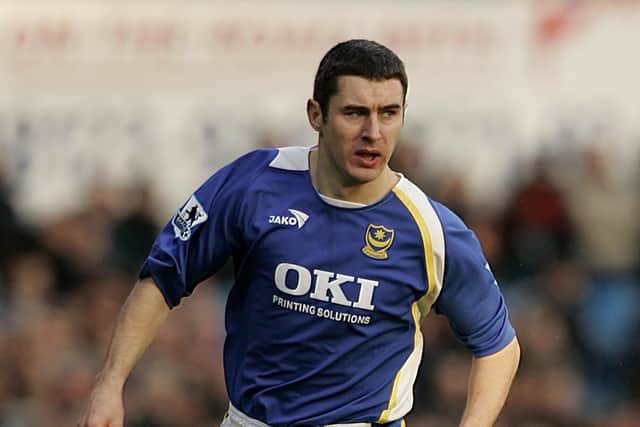 Andy Griffin had a three-year spell at Pompey after arriving from Newcastle in May 2004. Picture: Steve Wake