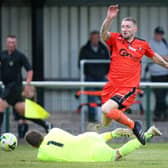 AFC Portchester will be without striker Lee Wort in the FA Vase at Moneyfields. Picture: Chris Moorhouse