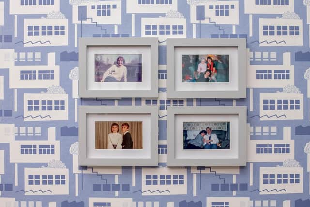 Pictures of Suzie Johanson's family and friends who helped inspire her exhibition, Patterns of Life, Memory and Place at The Spring Arts and Heritage Centre. Picture: Habibur Rahman
