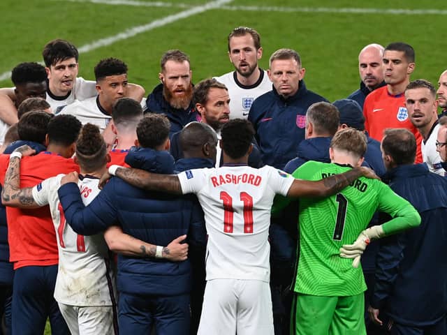 England are connected by shared values. Picture: AFP/Getty