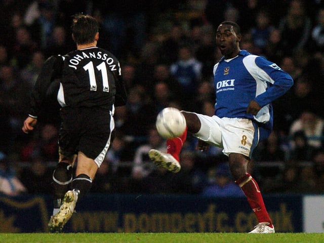 Often greeted with blank faces when it's mentioned he played for Pompey. Made nine starts and 13 sub appearances in 2006-07