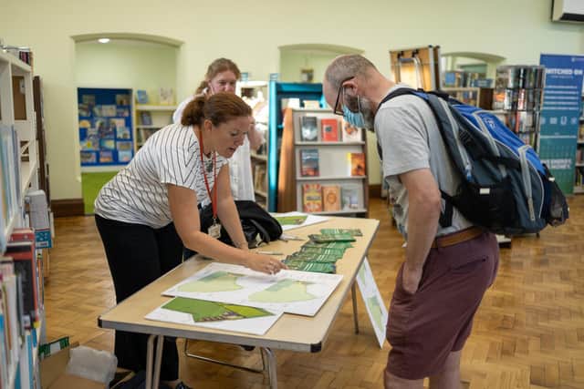 Residents taking part in an engagement event about plans for Cosham. Picture: Portsmouth City Council 