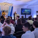 Students enjoy an insight into maritime careers at Seawork.