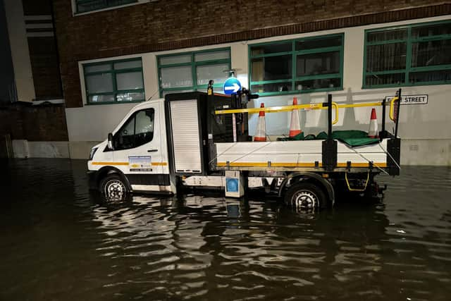 Flooded streets of Old Portsmouth earlier this year as captured by Marcin Jedrysiak.