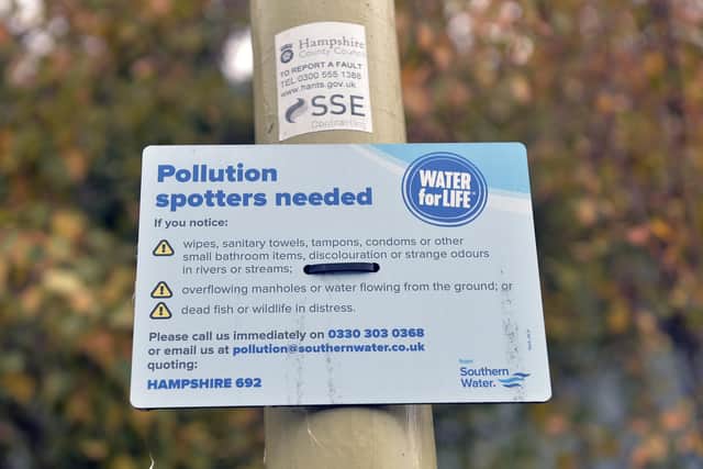 Southern Water's facility at Budds Farm in Southmoor Lane, Havant.

Picture: Sarah Standing (241122-6969)