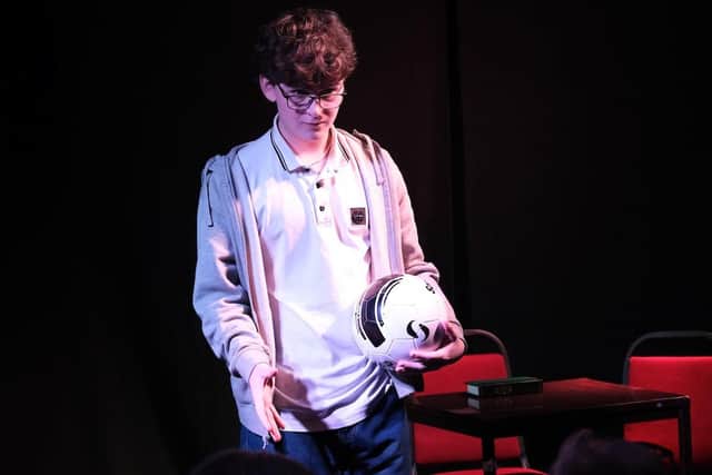 Charlie Wingrove in Jamie and His Dad is at The Wedgewood Rooms, November 28-30, 2023. Picture by Nigel Kenny