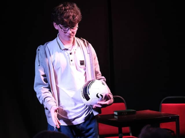 Charlie Wingrove in Jamie and His Dad is at The Wedgewood Rooms, November 28-30, 2023. Picture by Nigel Kenny