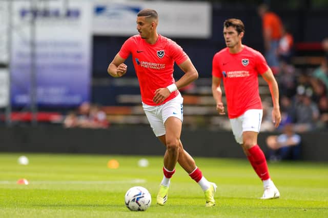 Gassan Ahadme is one of two Pompey loans so far - with Danny Cowley seeking additional quality for the remaining three slots - Picture: Nigel Keene/ProSportsImages
