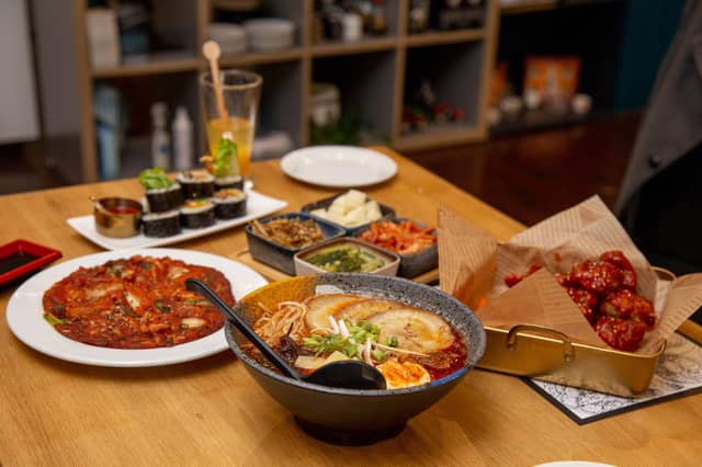 Some of the delcious food at the new restaurant on Wednesday 15th November 2023
Picture: Habibur Rahman
