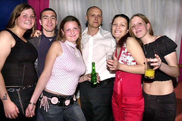 Revellers having a good time at the Bar Bluu complex, Clarendon Road, Southsea - (042347-0046)