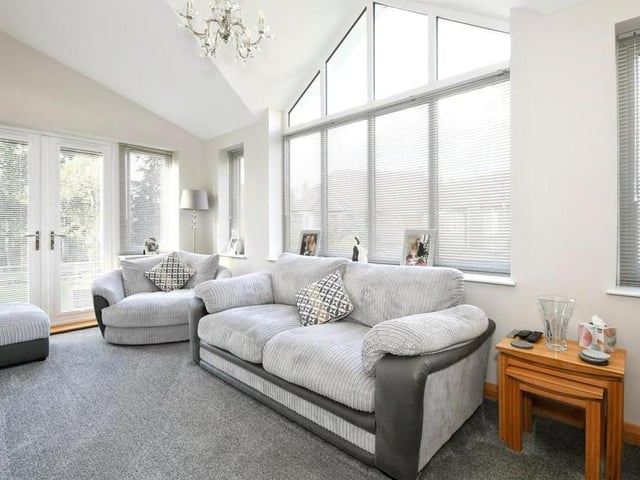 Also on the ground floor is this large and versatile conservatory. It leads conveniently out into the garden.