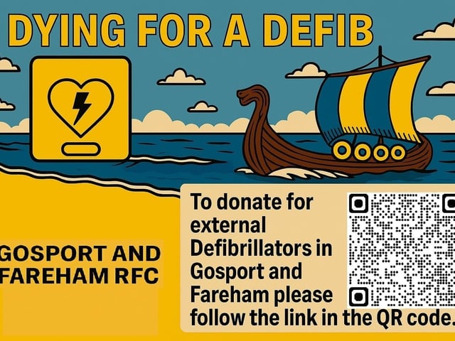 Poster for Dying for a Defib appeal