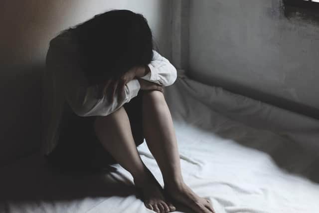 The number of sexual abuse crimes committed in Portsmouth and Chichester  has reached a record high, according to new data. 
Photo posed by a model.