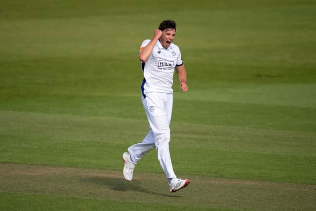 John Turner playing for Hampshire