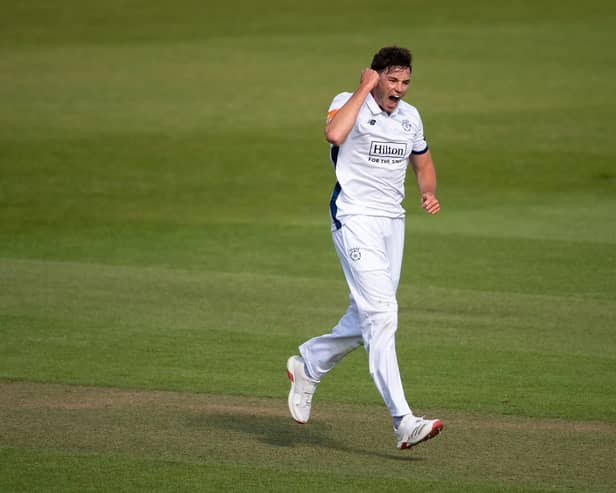 John Turner playing for Hampshire